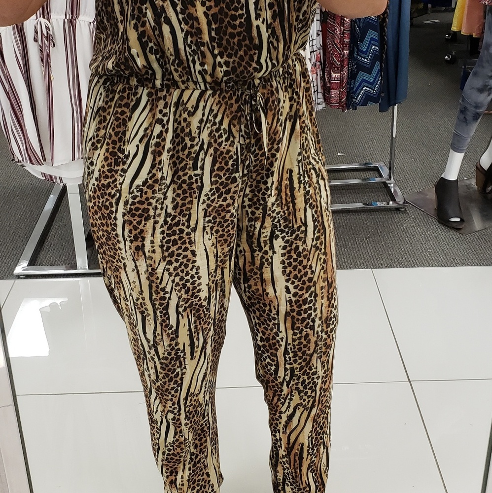 Leopard Jumpsuit